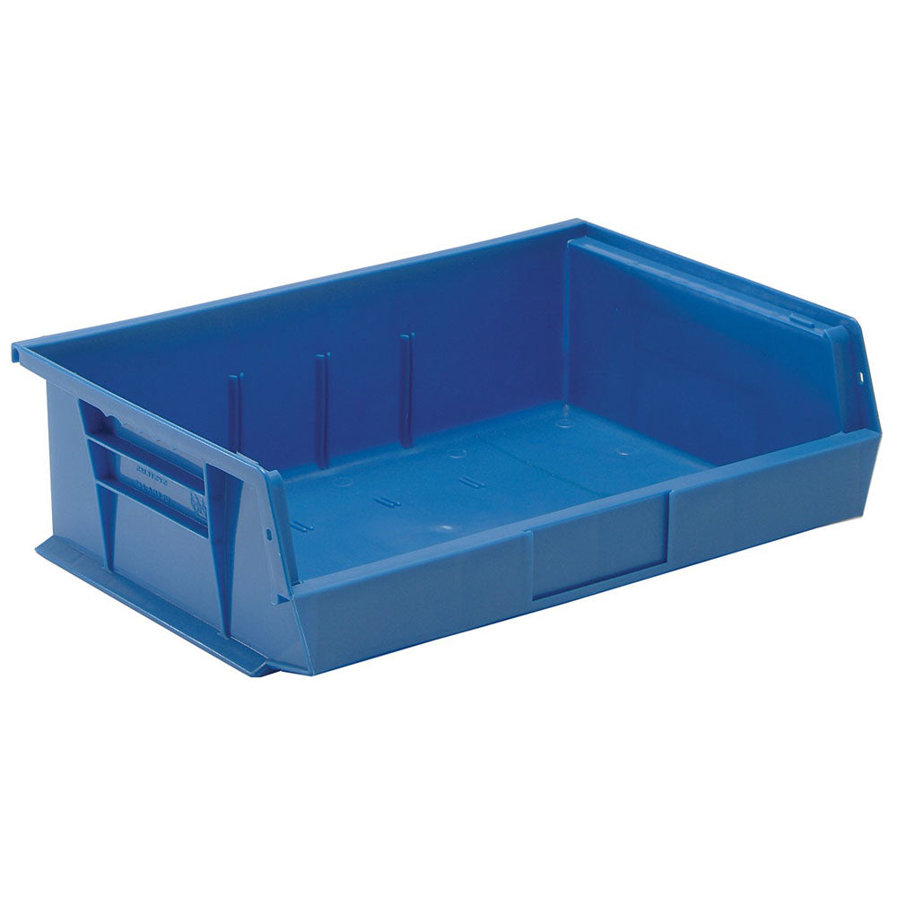 10-7/8"d x 16-1/2"w x 5"h Ultra Stacking and Hanging Bins - 6 Pack