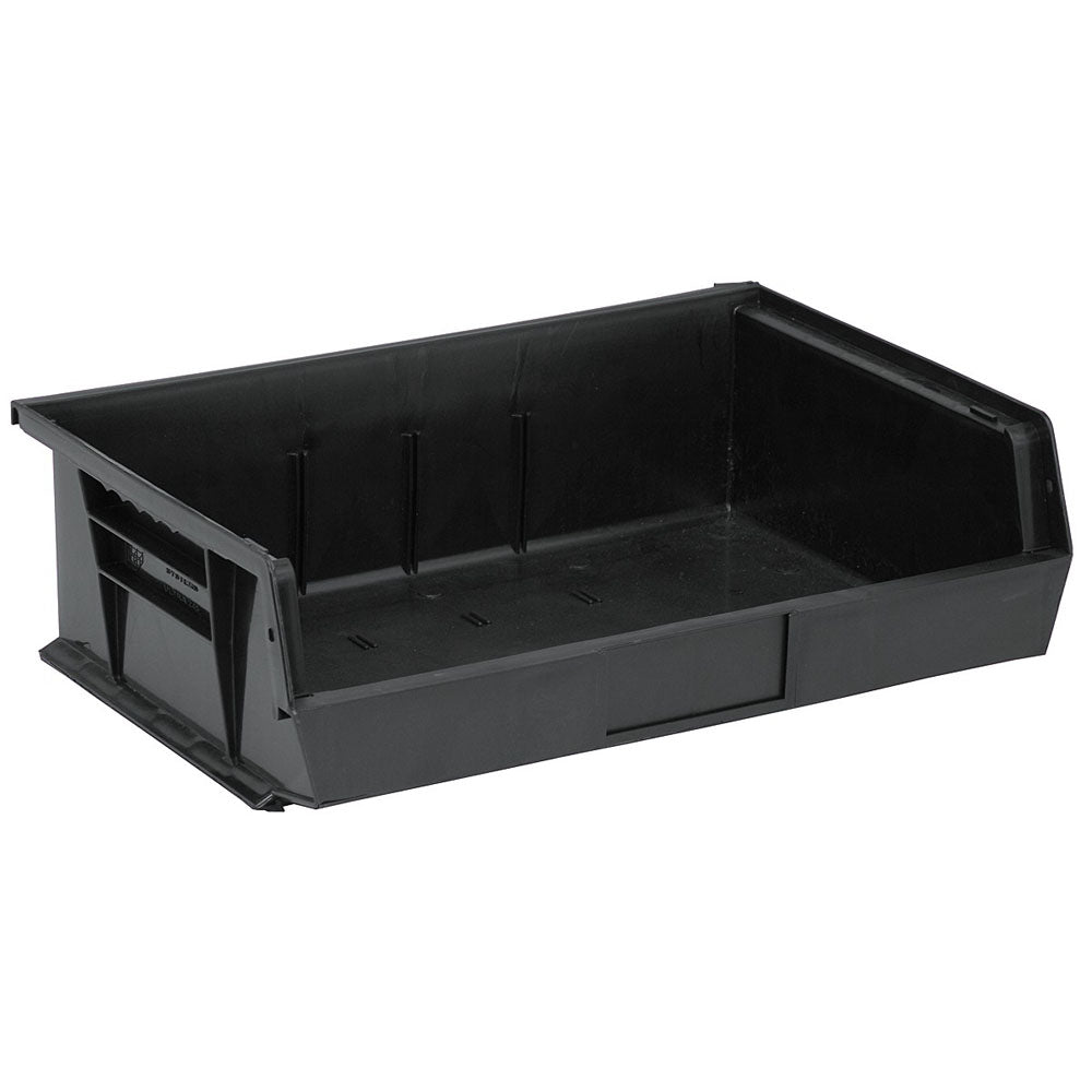 10-7/8"d x 16-1/2"w x 5"h Ultra Stacking and Hanging Bins - 6 Pack