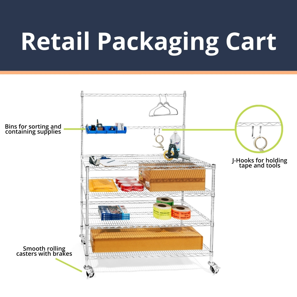 Retail Packaging Cart