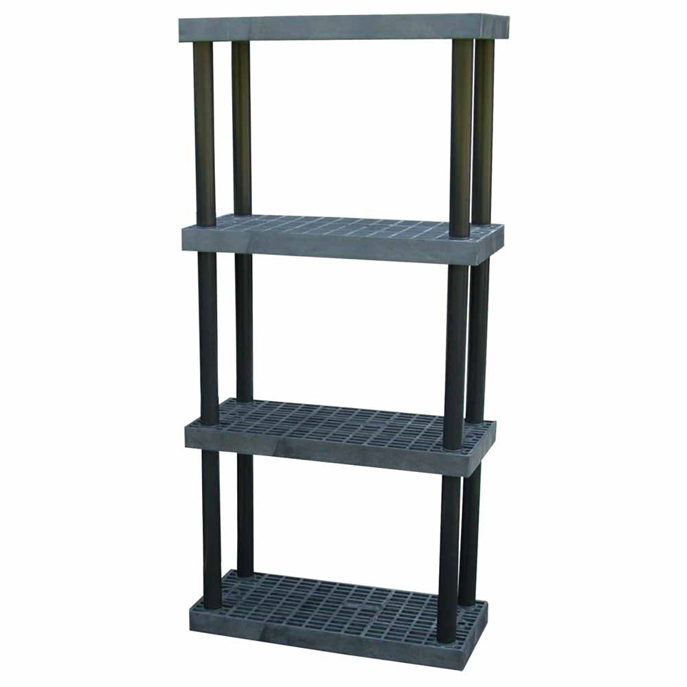 DuraShelf Grid Top 36"w x 75"h 4-Shelf System