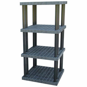 DuraShelf Grid Top 36"w x 75"h 4-Shelf System