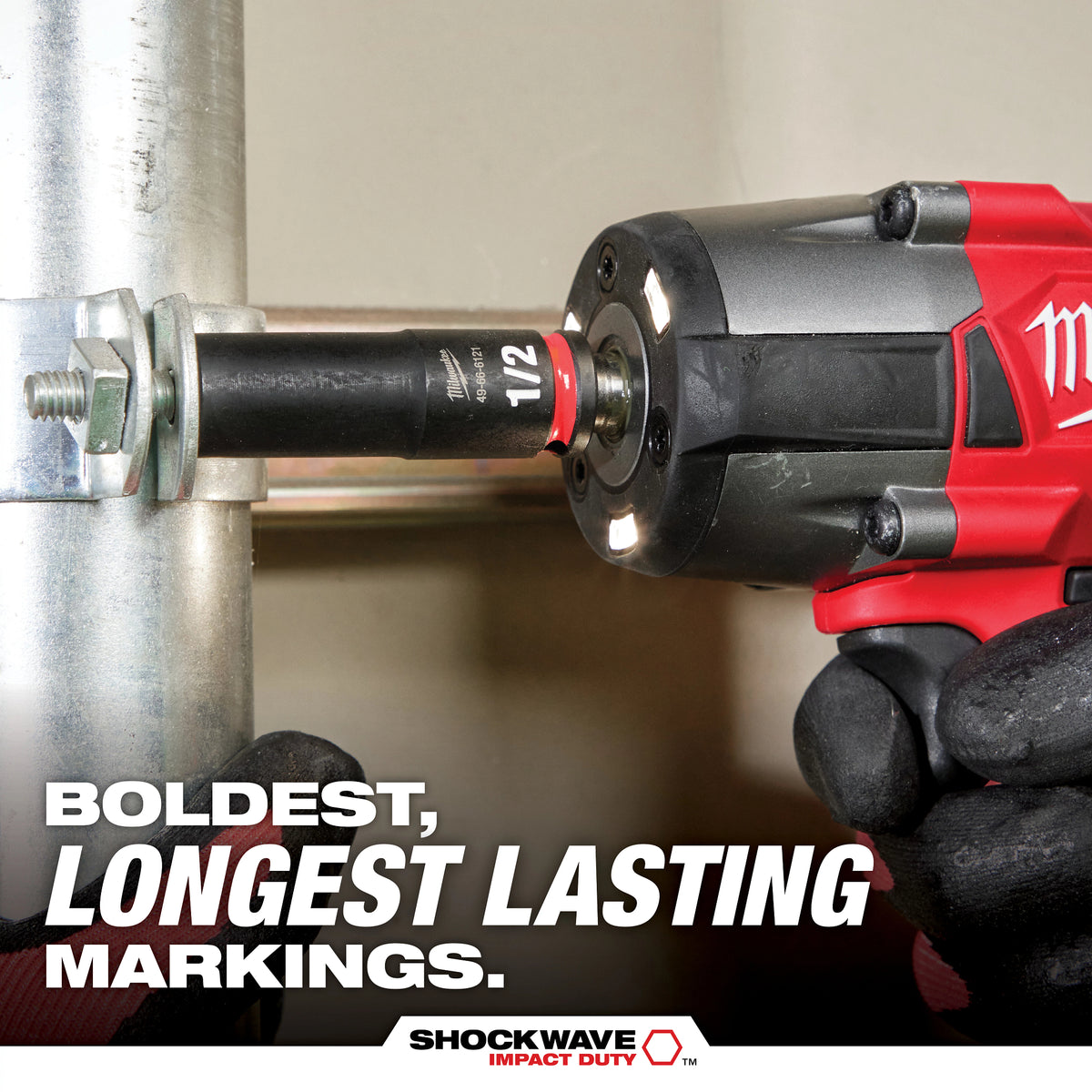 Milwaukee 31PC SHOCKWAVE™ Impact Duty Socket 1/2” Drive Set with PACKOUT™ (49-66-6806)