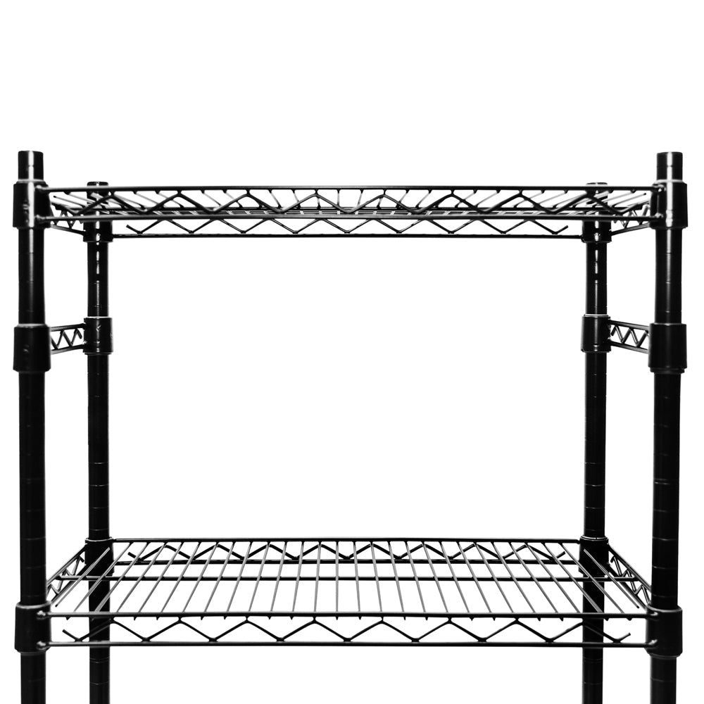 Black Hanger Rails for Depth