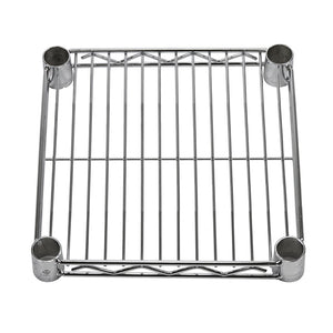 10"d Chrome Wire Shelves