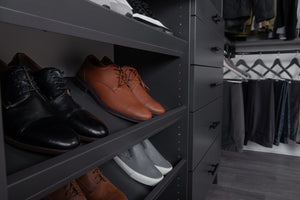 freedomRail 14"d x 24"w Shoe Shelf