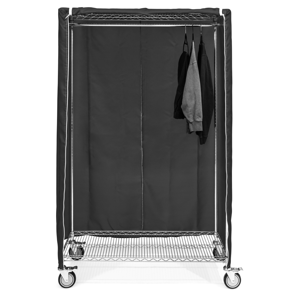 24"d 200 Denier Nylon Cart Covers - Black