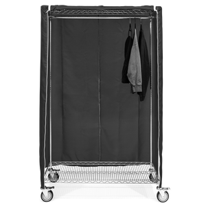 24"d 200 Denier Nylon Cart Covers - Black
