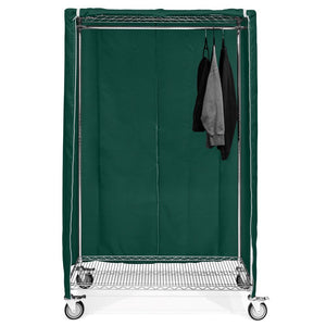 18"d 200 Denier Nylon Cart Covers - Forest Green