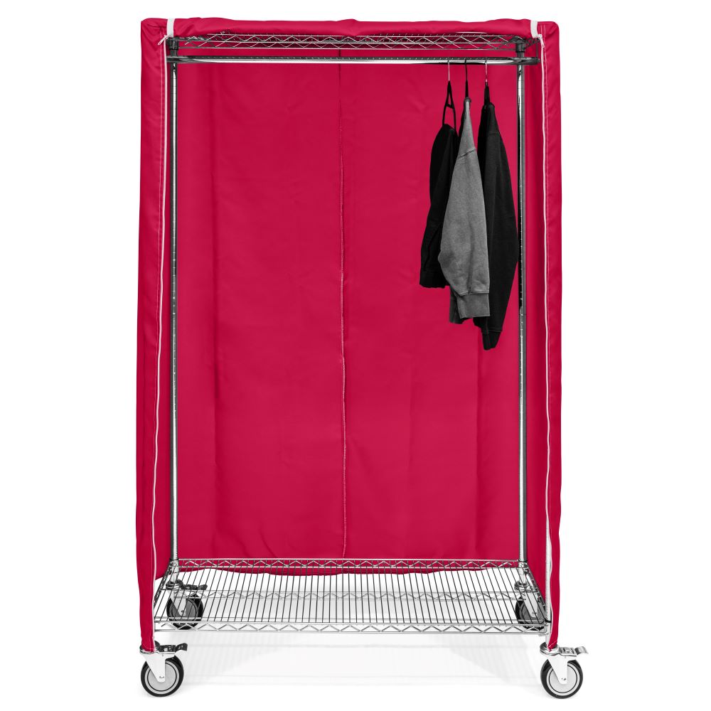 18"d 400 Denier Nylon Cart Covers - Red