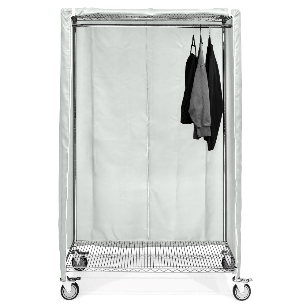 24"d 400 Denier Nylon Cart Covers - White
