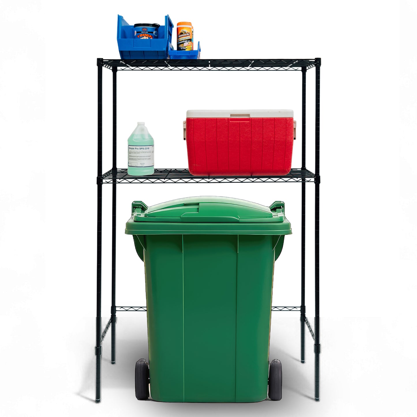 Over-The-Trash Bins Shelving