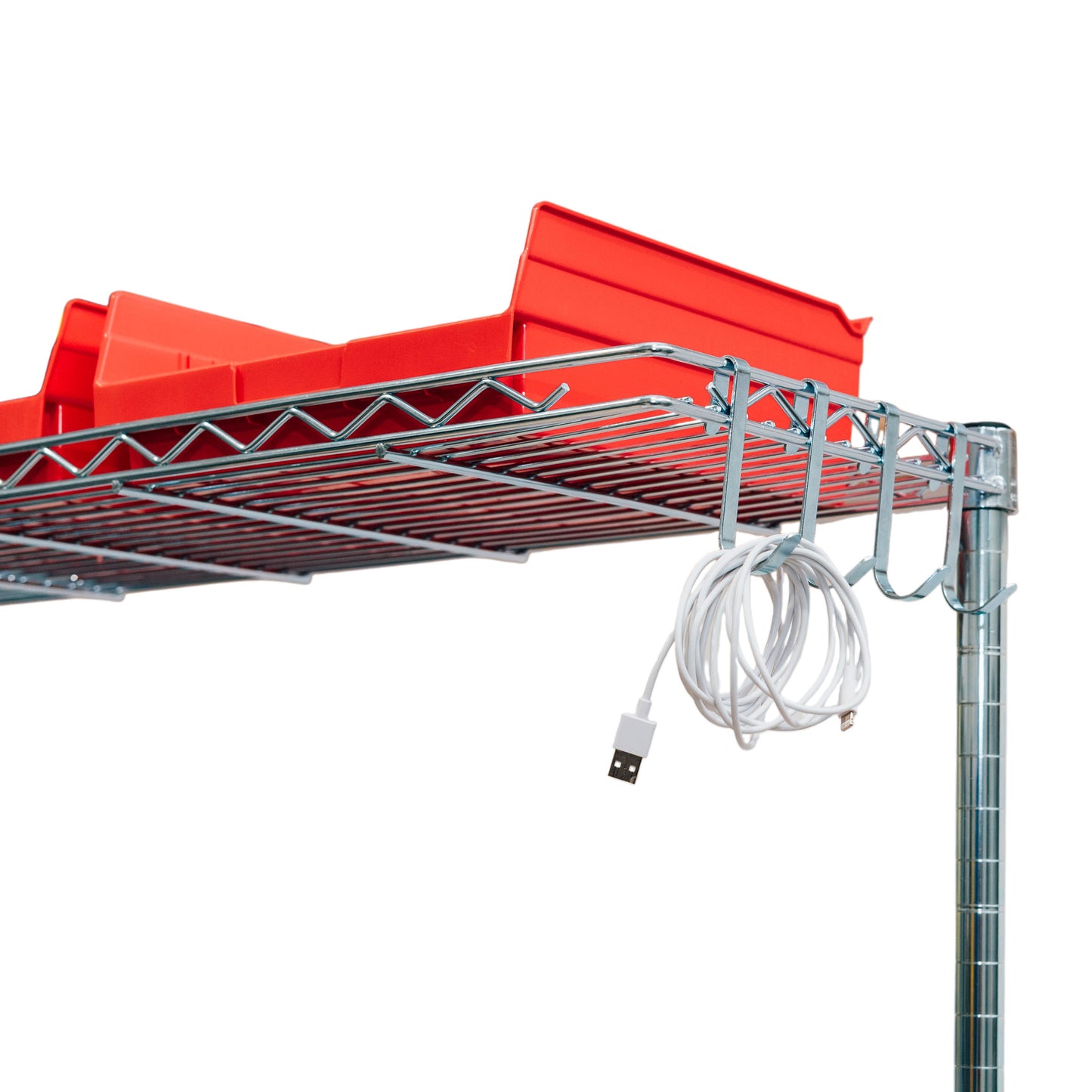 Workbench with Cantilever Shelf