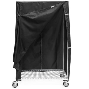24"d 200 Denier Nylon Cart Covers - Black