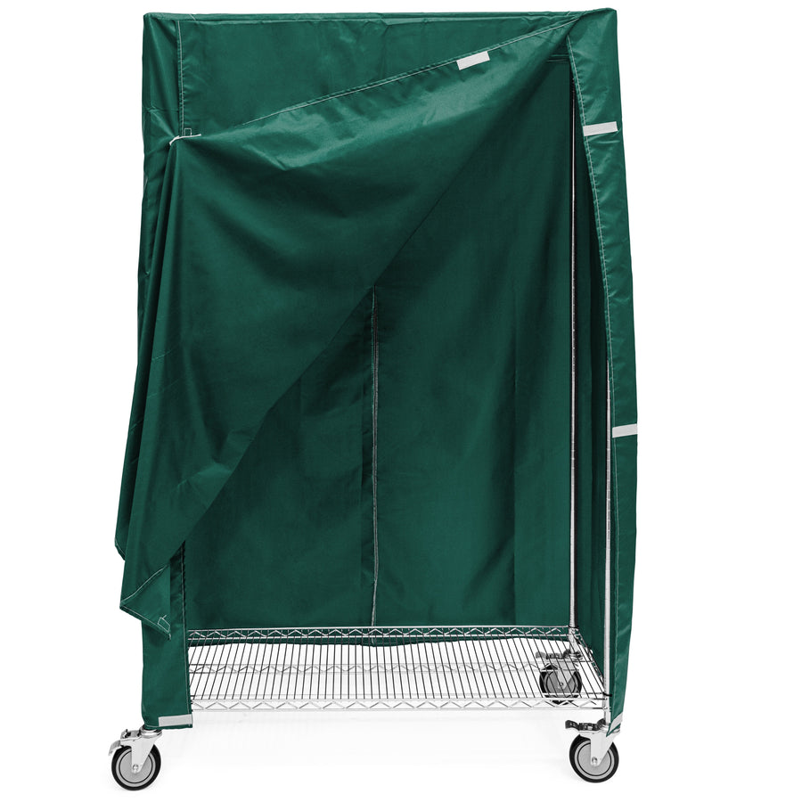 18"d 200 Denier Nylon Cart Covers - Forest Green