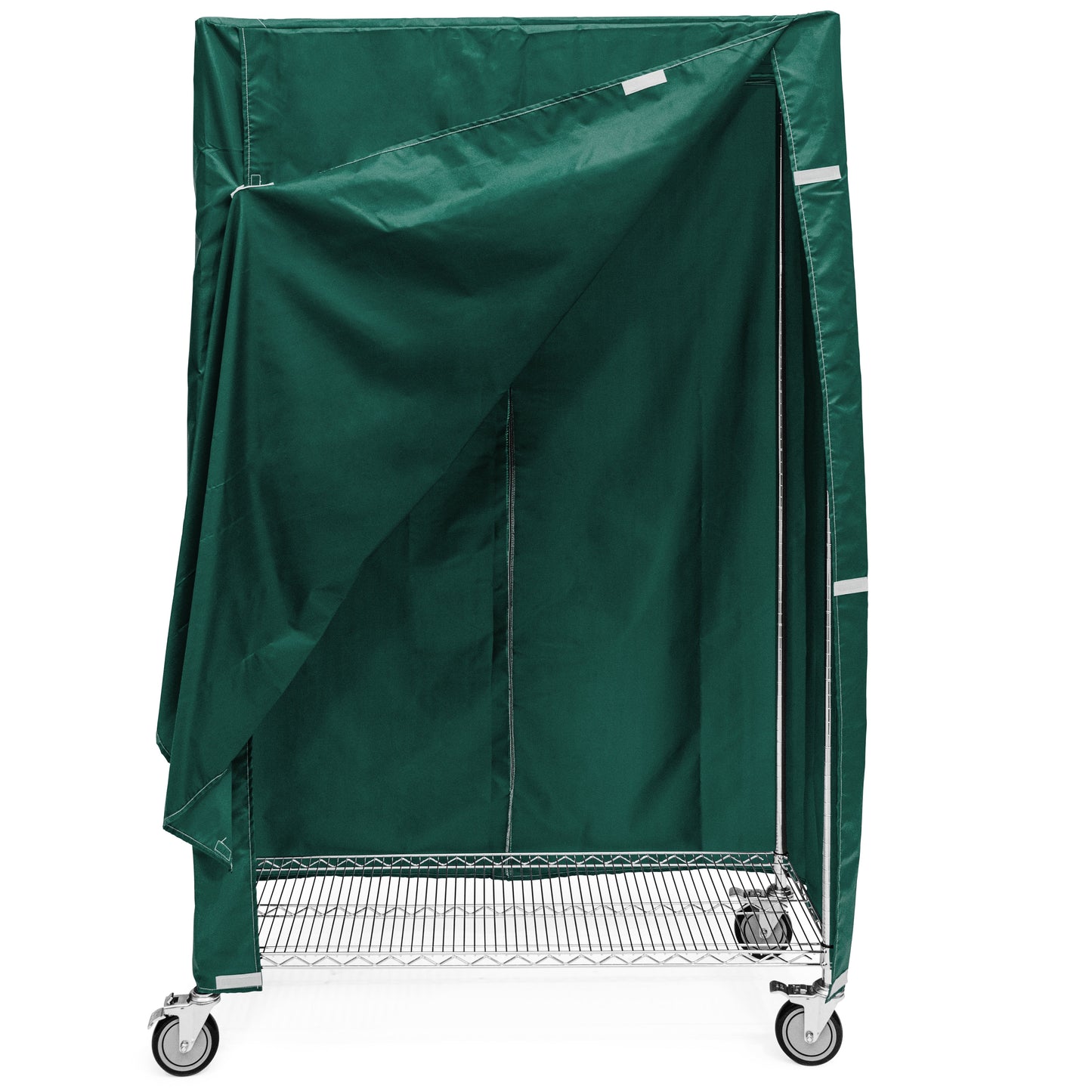 18"d 200 Denier Nylon Cart Covers - Forest Green