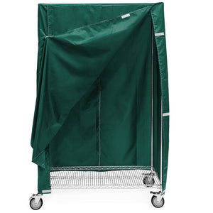 18"d 400 Denier Nylon Cart Covers - Forest Green