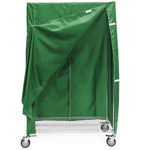 18"d 200 Denier Nylon Cart Covers - Kelly Green