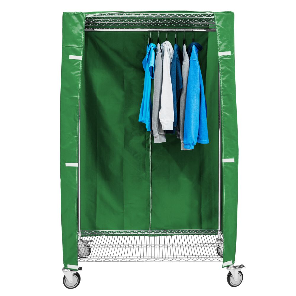 18"d 200 Denier Nylon Cart Covers - Kelly Green