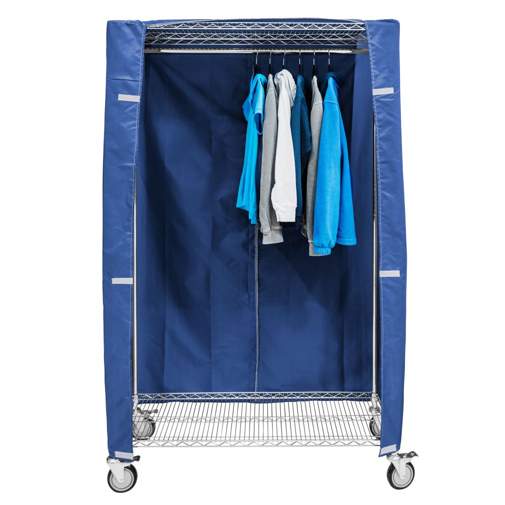 24"d 200 Denier Nylon Cart Covers - Navy