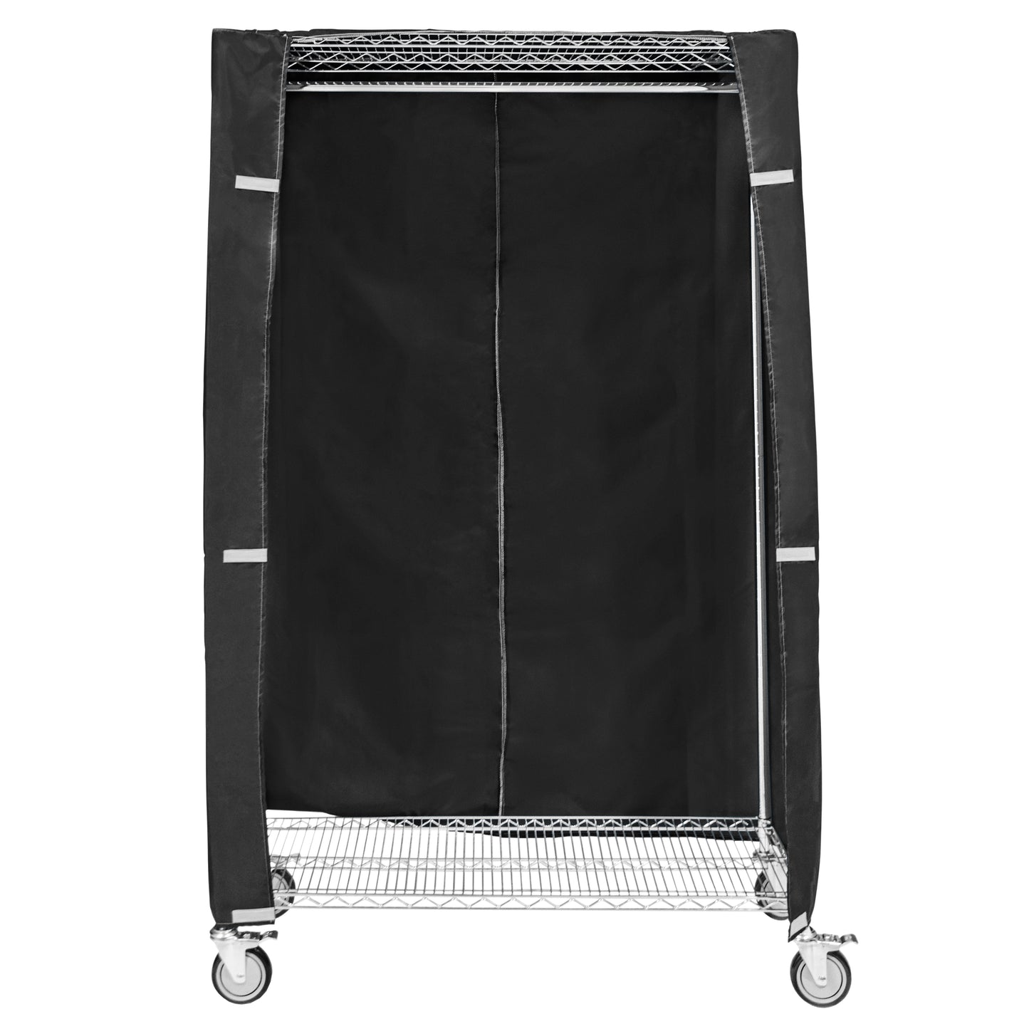 24"d 200 Denier Nylon Cart Covers - Black