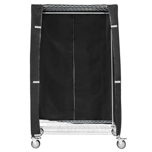 24"d 200 Denier Nylon Cart Covers - Black