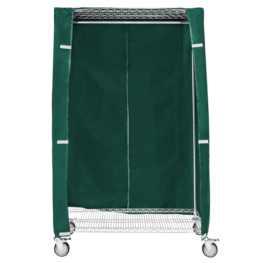 24"d 400 Denier Nylon Cart Covers - Forest Green