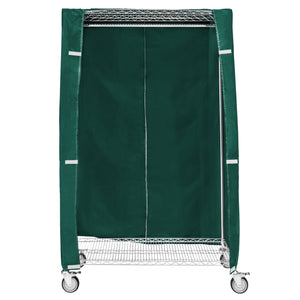 24"d 200 Denier Nylon Cart Covers - Forest Green