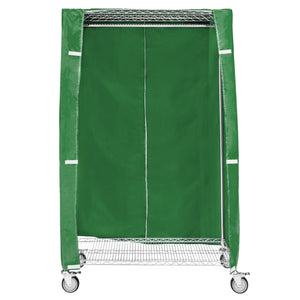 18"d 200 Denier Nylon Cart Covers - Kelly Green