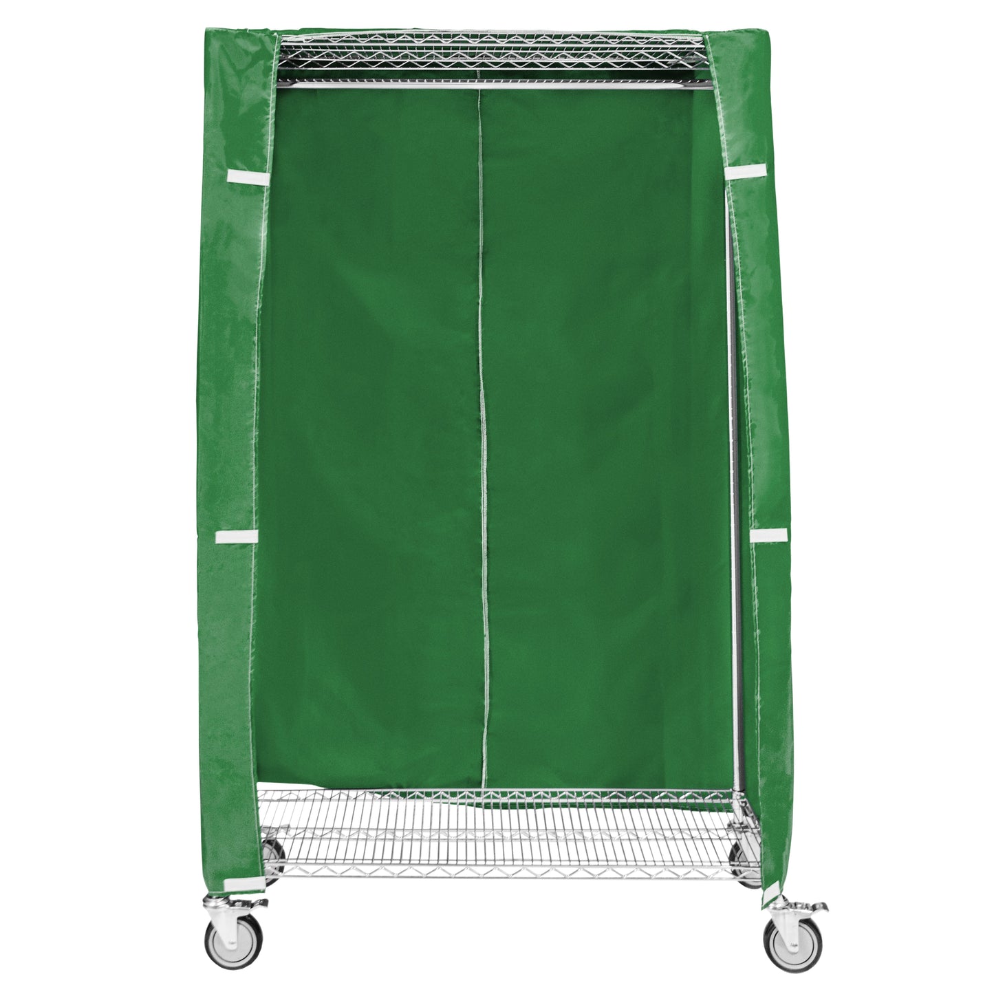 24"d 200 Denier Nylon Cart Covers - Kelly Green