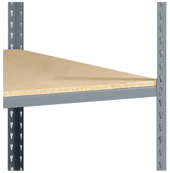Lyon Light-Duty Boltless Shelving Angle Beams - Gray