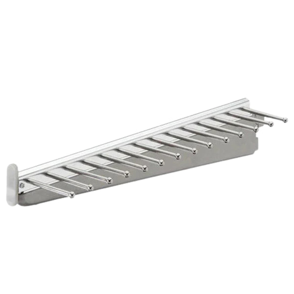 Sliding Tie and Belt Rack - Nickel