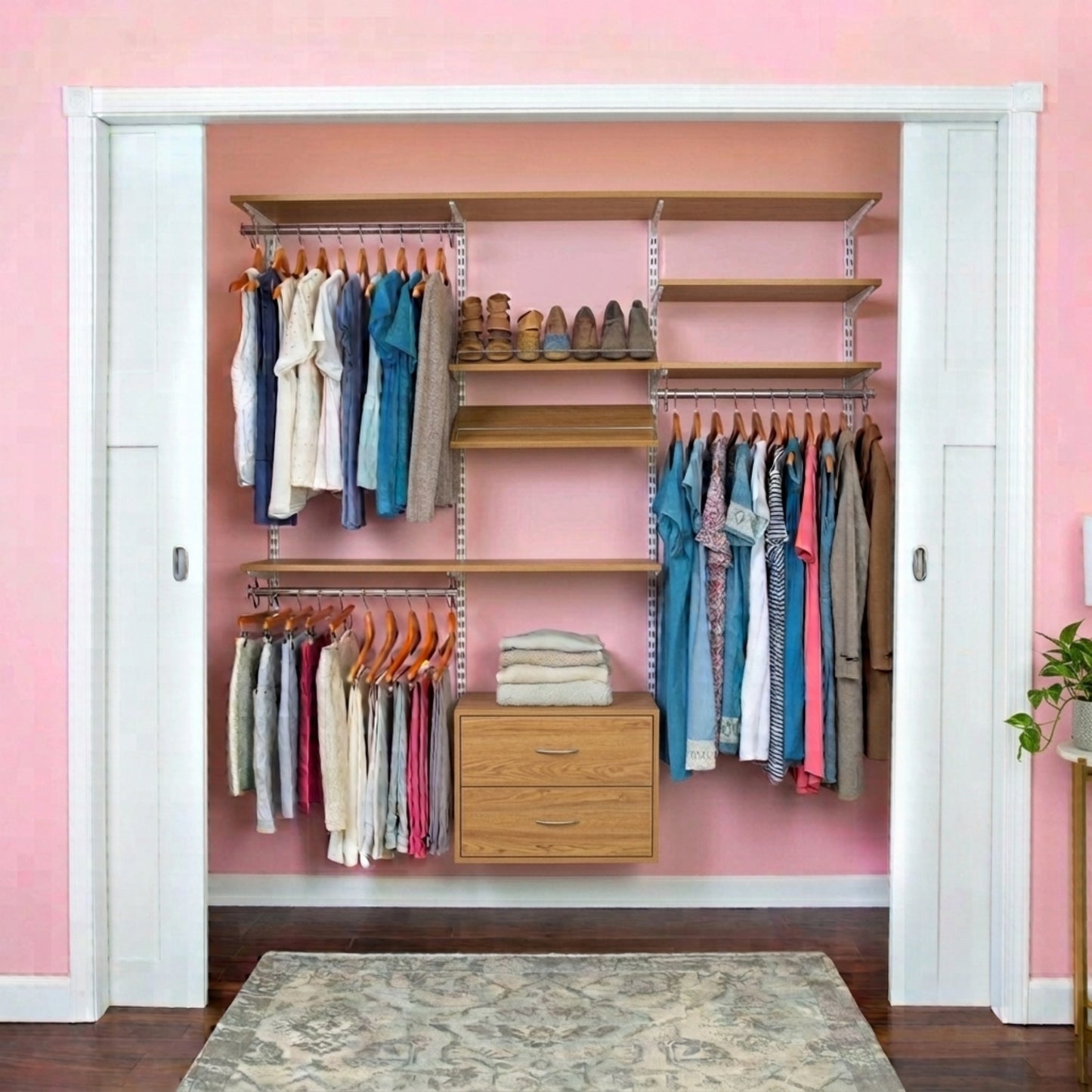 freedomRail 14"d Standard Closet Kits