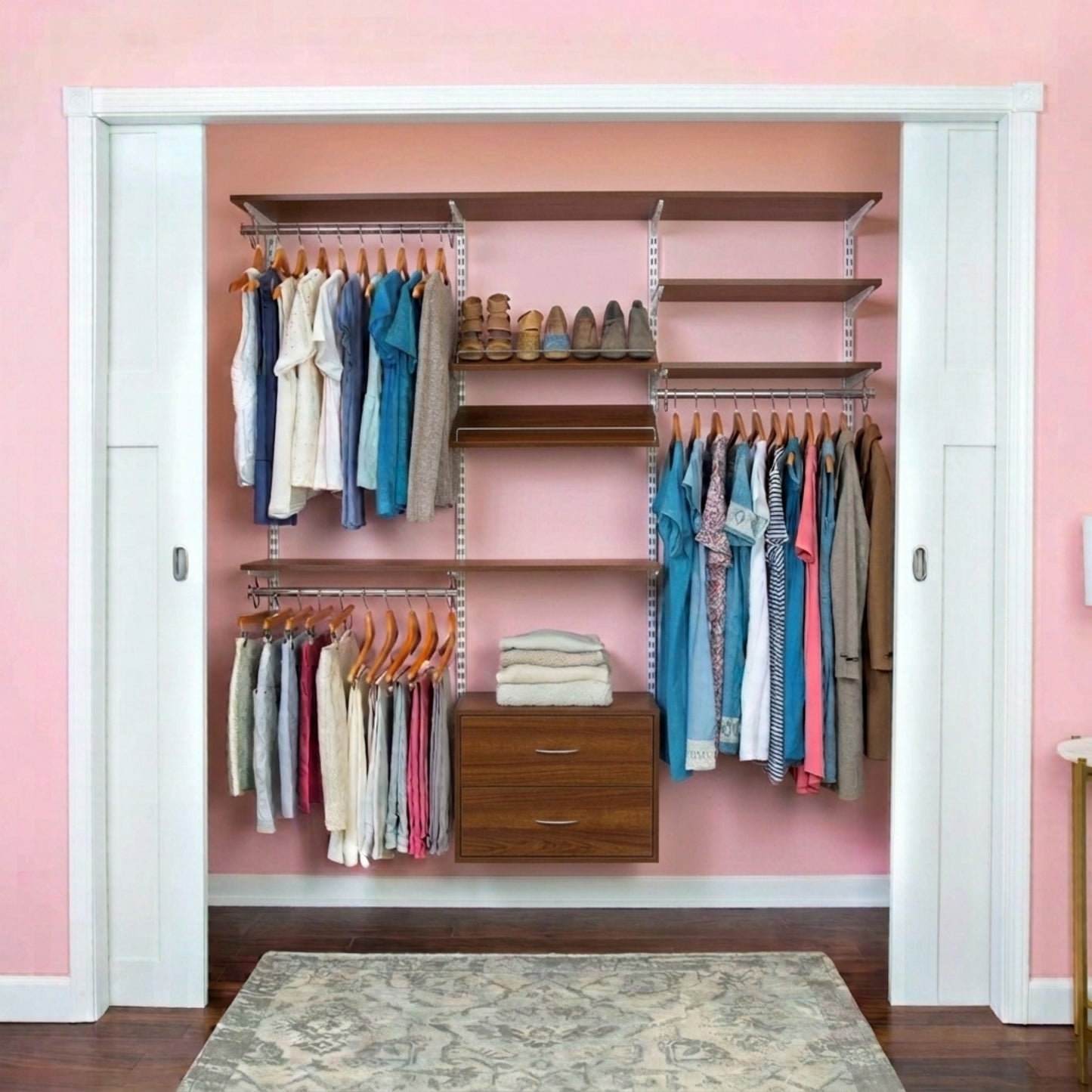 freedomRail 14"d Standard Closet Kits