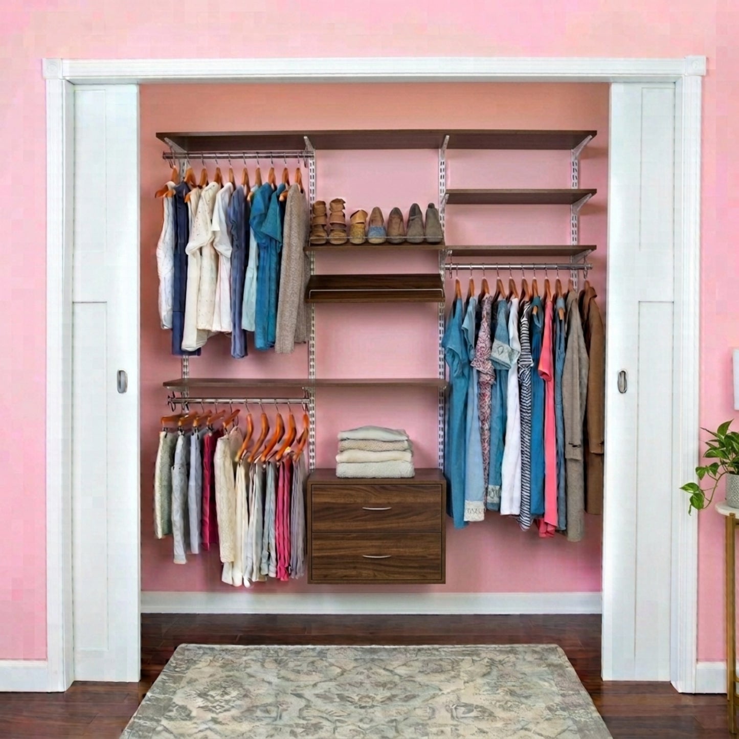 freedomRail 14"d Standard Closet Kits