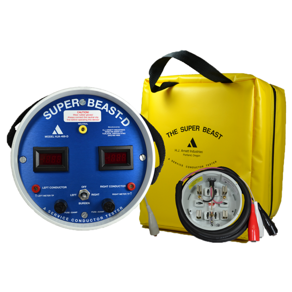Arnett Industries Super Beast Digital Combo Secondary Service Conductor Tester (HJA-469-DSCO)