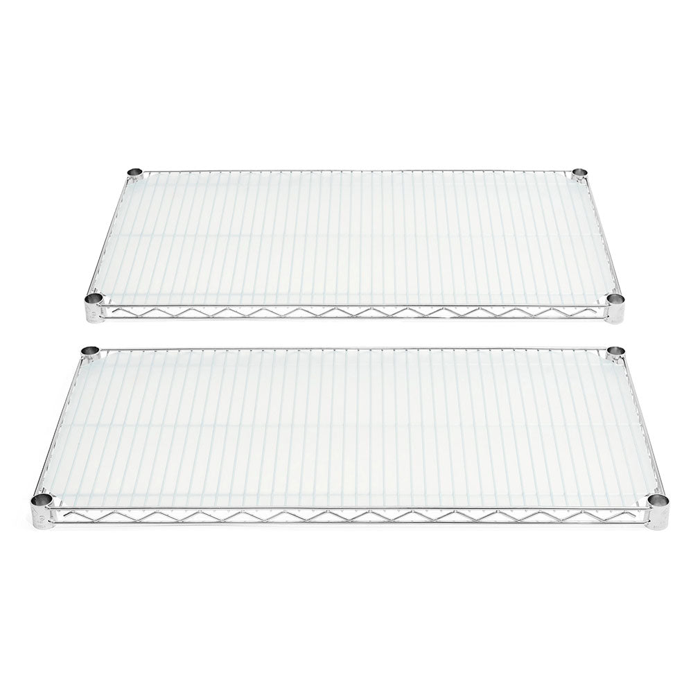 10"d Translucent Shelf Liners - 2-Pack
