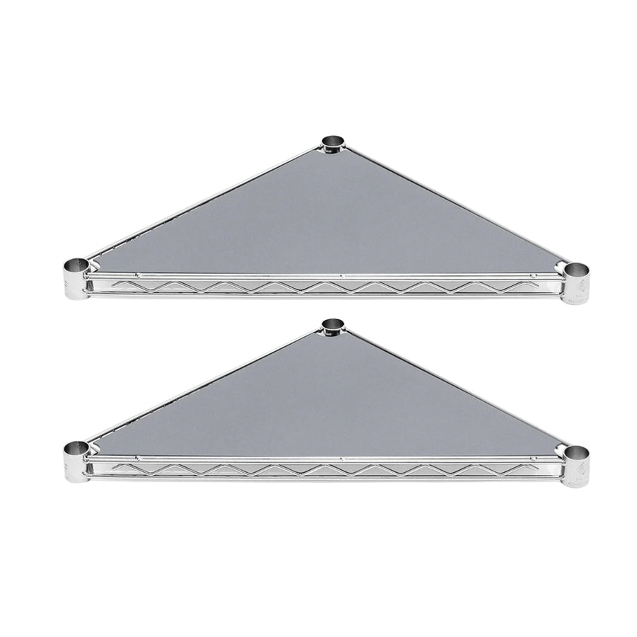 *BOGO SPECIAL* Triangle Plastic Wire Shelf Liners - Dark Gray