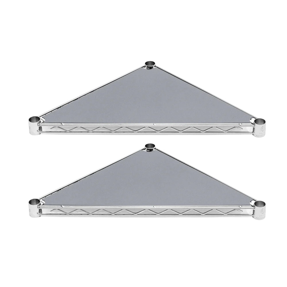 *BOGO SPECIAL* Triangle Plastic Wire Shelf Liners - Dark Gray