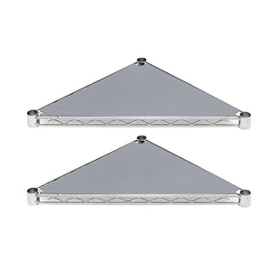 *BOGO SPECIAL* Triangle Plastic Wire Shelf Liners - Dark Gray