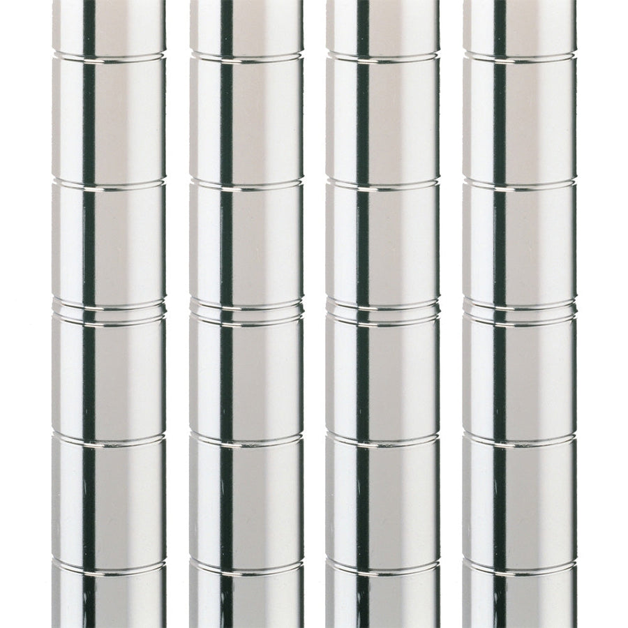 Super Erecta SiteSelect Mobile Posts - Stainless Steel - 4-Pack