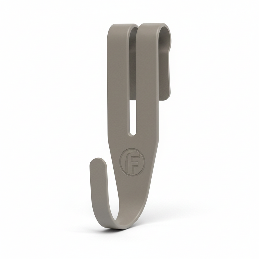 Ventilated Shelf Hook - Nickel