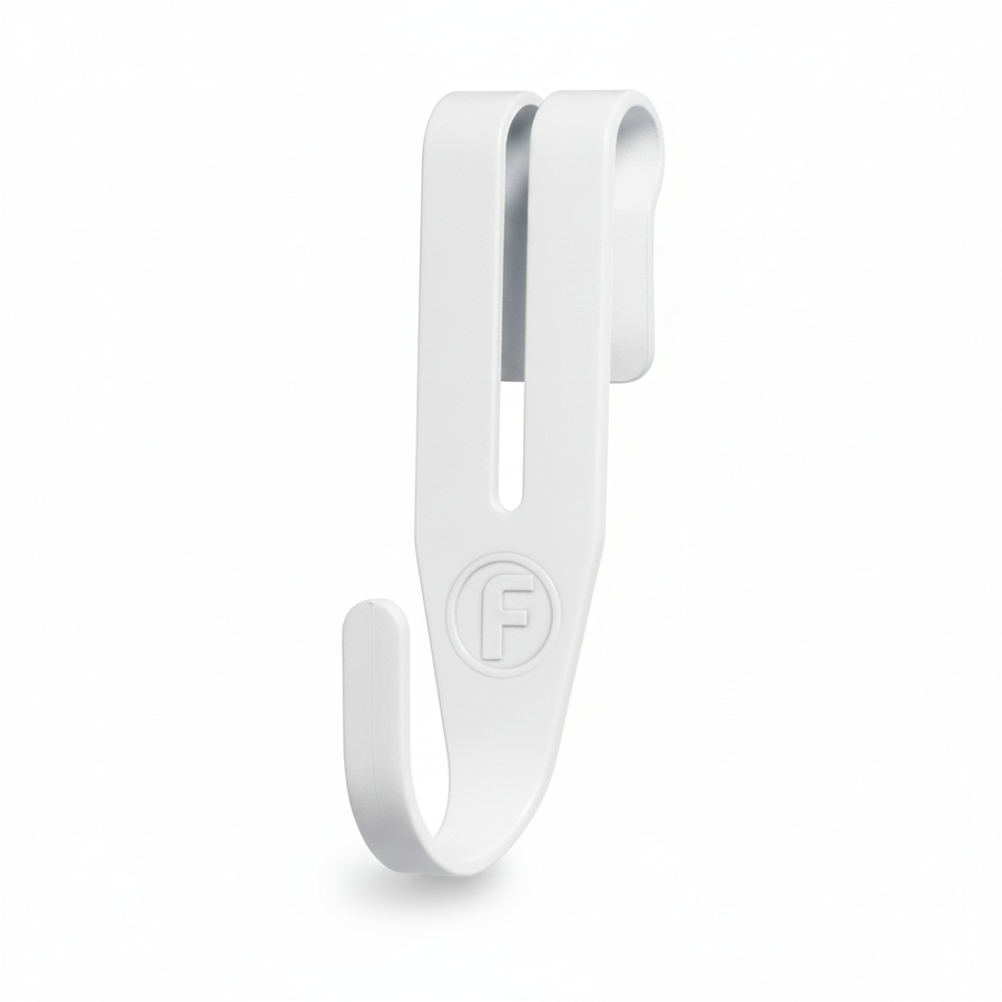 Ventilated Shelf Hook - White