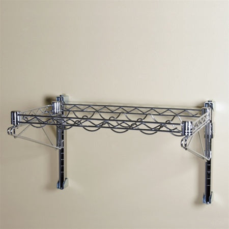 Wall Mounted Wine Racks w/ 1 Shelf