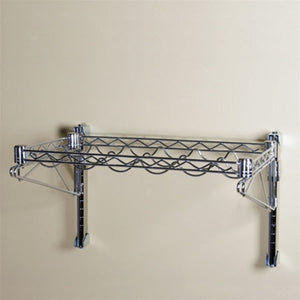 Wall Mounted Wine Racks w/ 1 Shelf