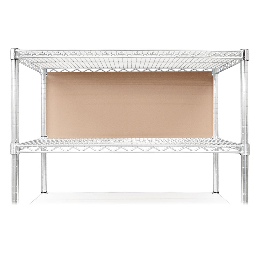 60"w x 18"h Wire Shelving Back Panels