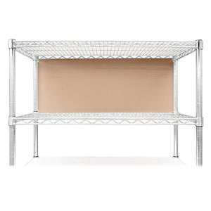 60"w x 18"h Wire Shelving Back Panels