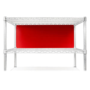 60"w x 18"h Wire Shelving Back Panels