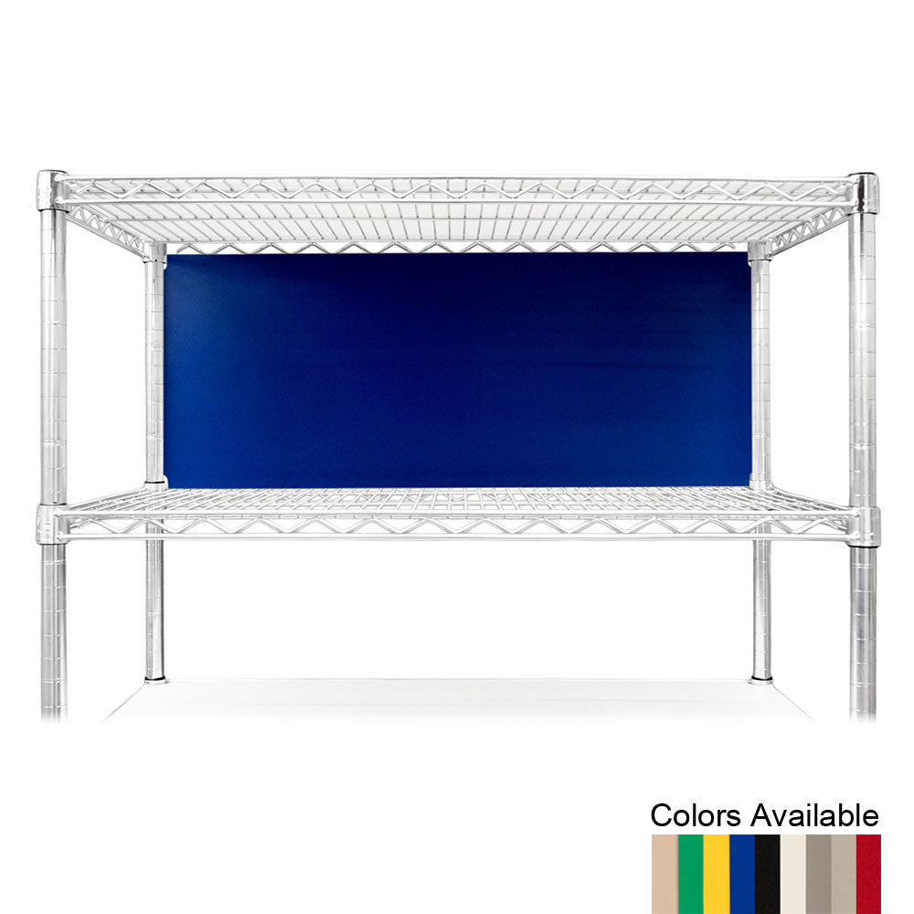 60"w x 18"h Wire Shelving Back Panels