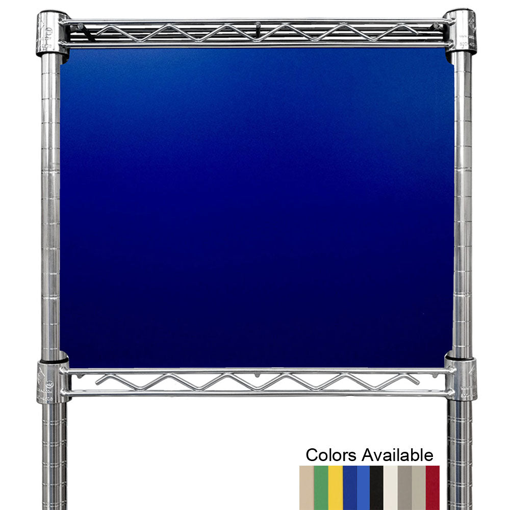 18"d x 13"h Wire Shelving Side Panels - 2-Pack