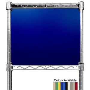 18"d x 13"h Wire Shelving Side Panels - 2-Pack
